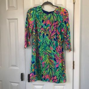 Lilly Pulitzer Neon Shift Dress Size 0